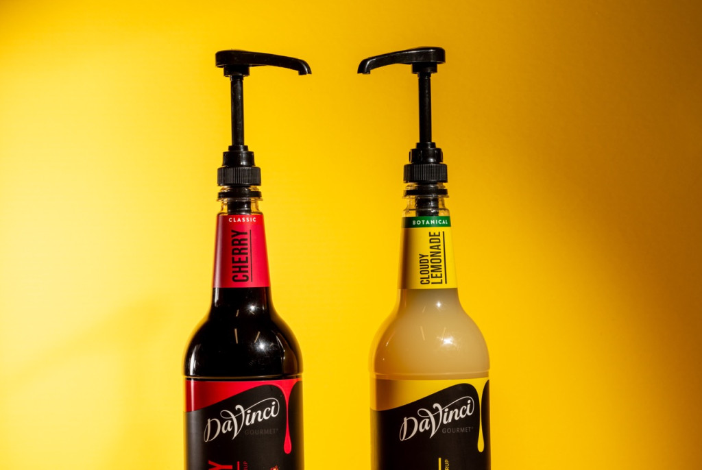 Davinci cherry and lemonade syrup by espresso warehouse